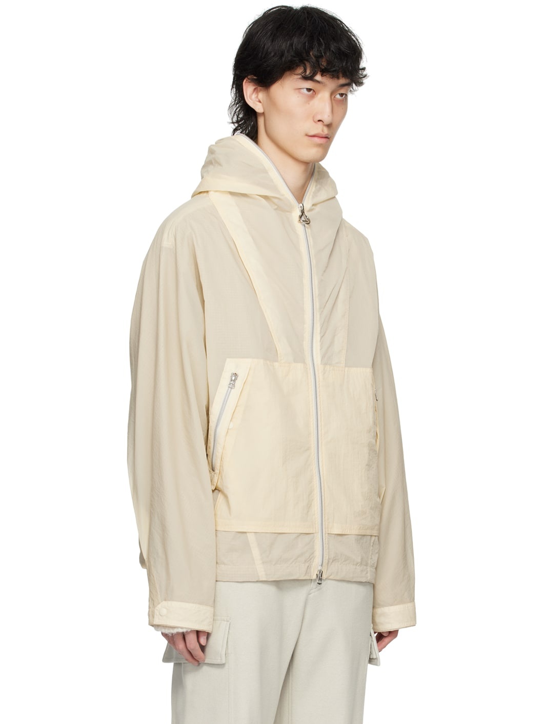 Beige Transform Jacket - 2