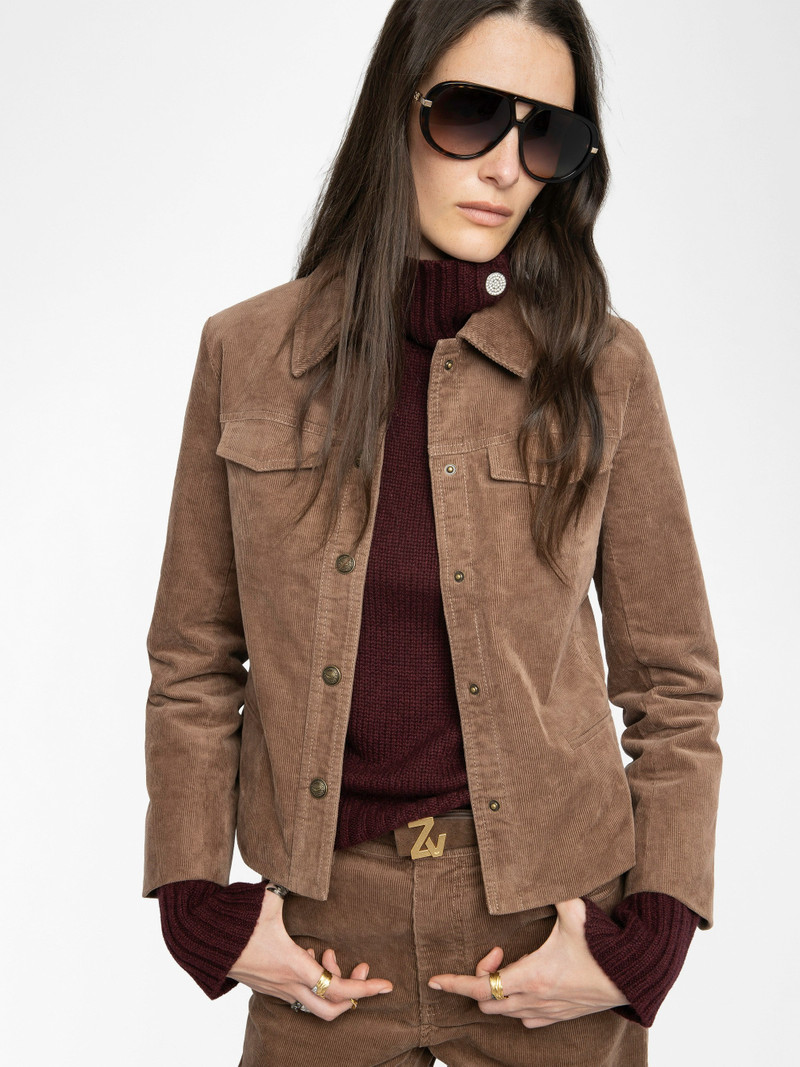 Zadig & Voltaire Liam Corduroy Jacket outlook