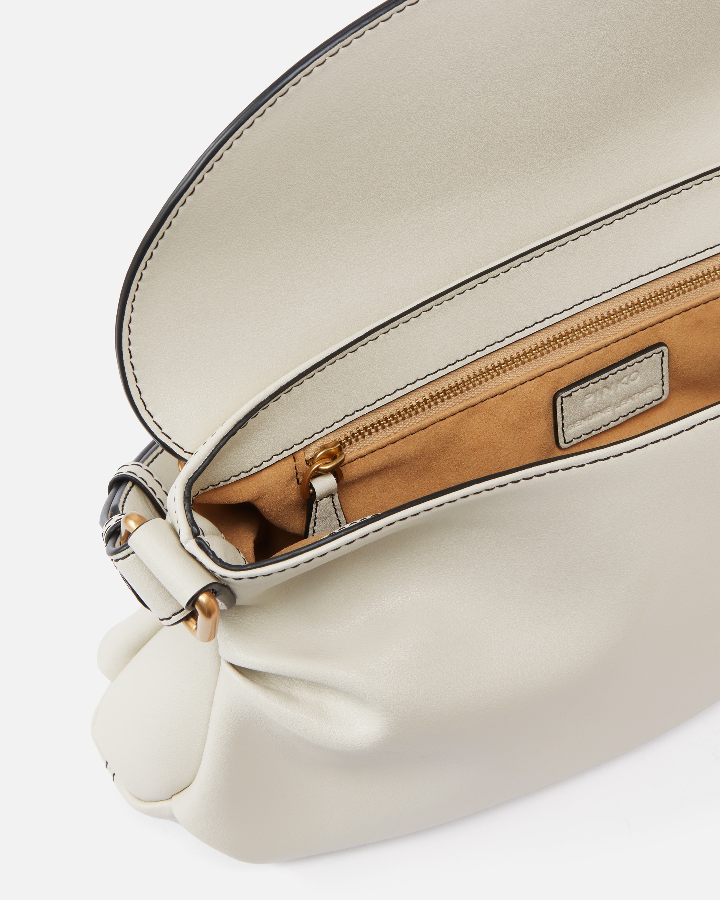 JOLENE SHOULDER BAG WITH HEART BUCKLE - 4