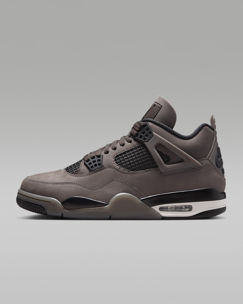 Air Jordan 4 Retro "Cave Stone and Black" Men's Shoes - 1