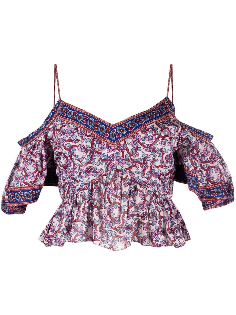 Garuva floral-print blouse 1
