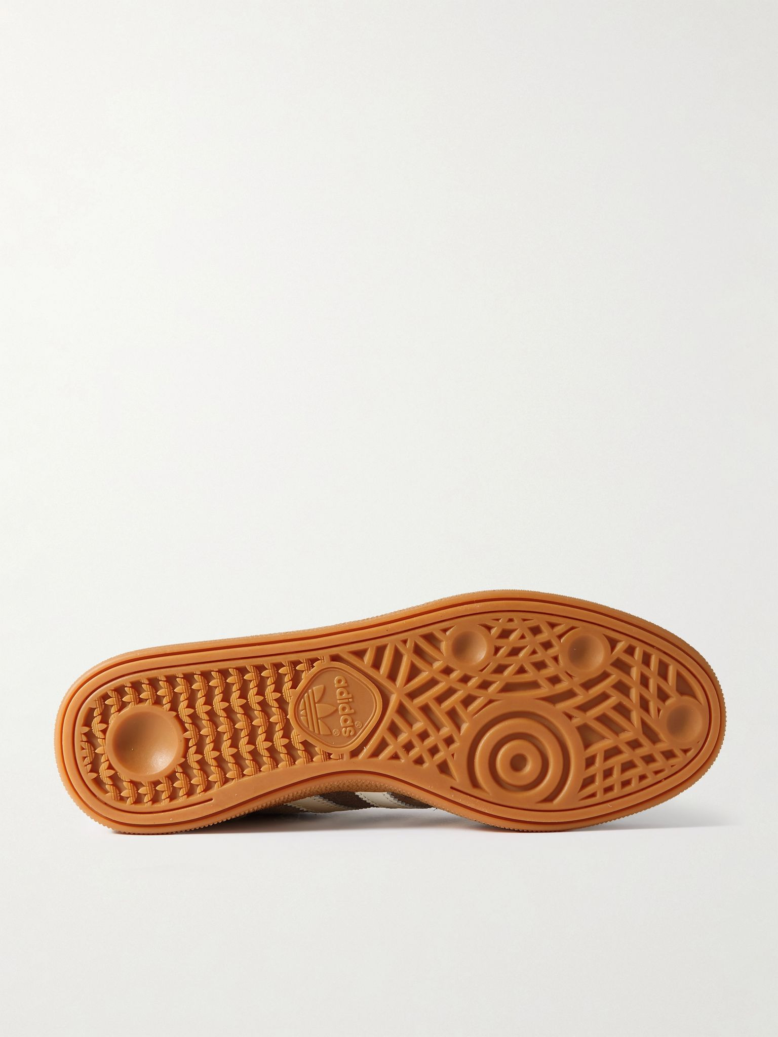 Handball Spezial Leather-Trimmed Suede Sneakers Brown - 3