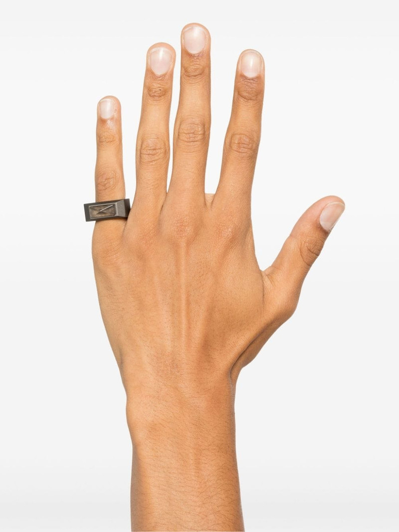 Rick Owens Crystal Pyramid ring outlook
