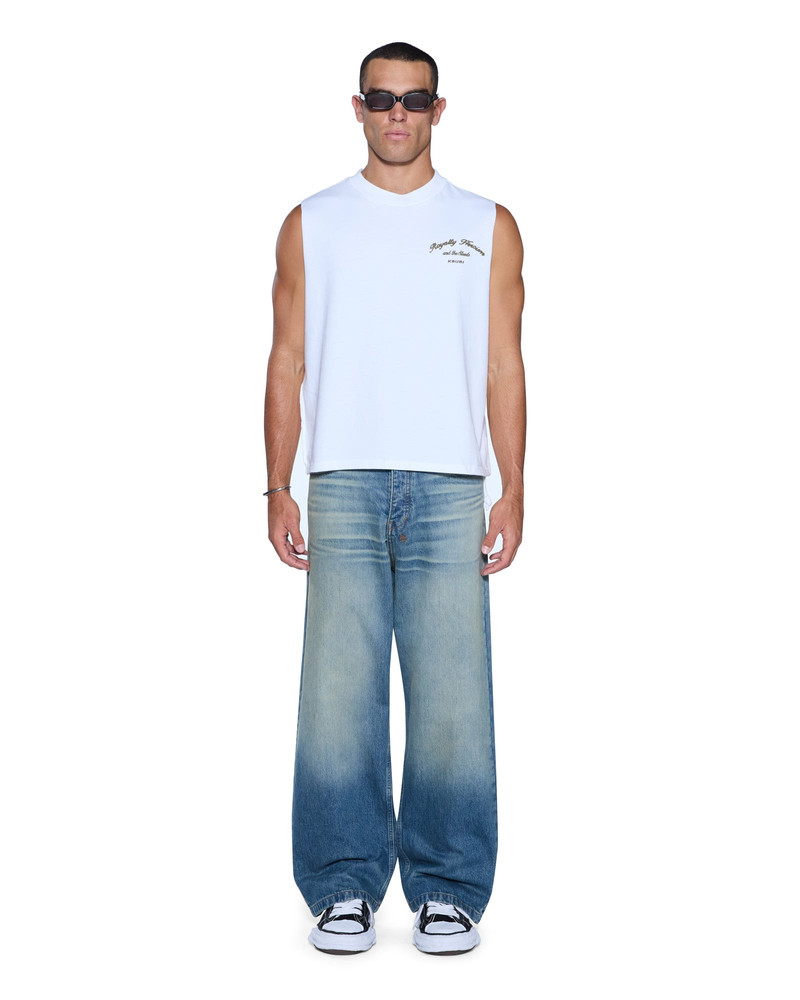 ROYALTY HALEN CUT OFF TRU WHITE 4