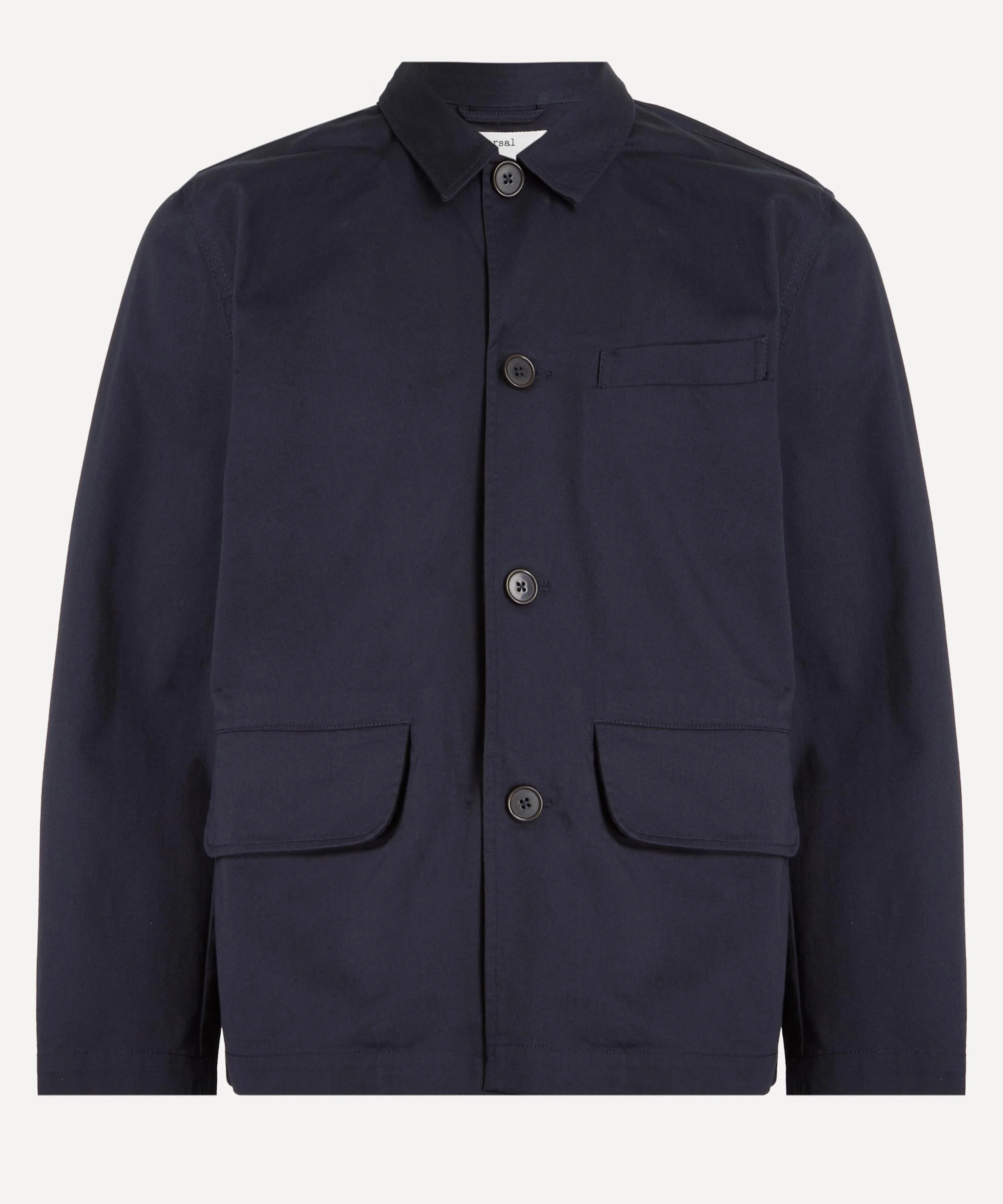 Navy Twill Franck Jacket - 1