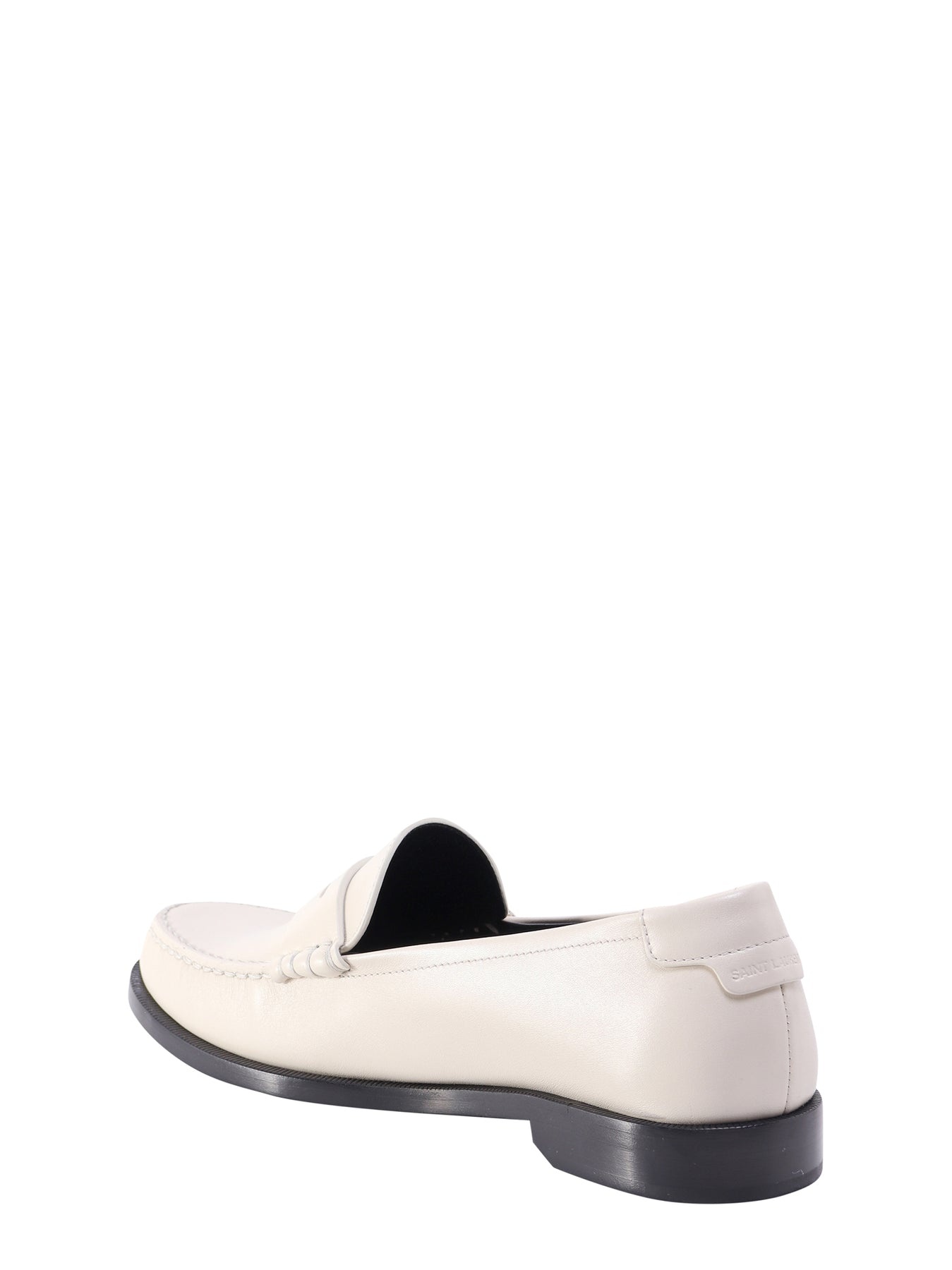 Leather loafer with iconic monogram - 3