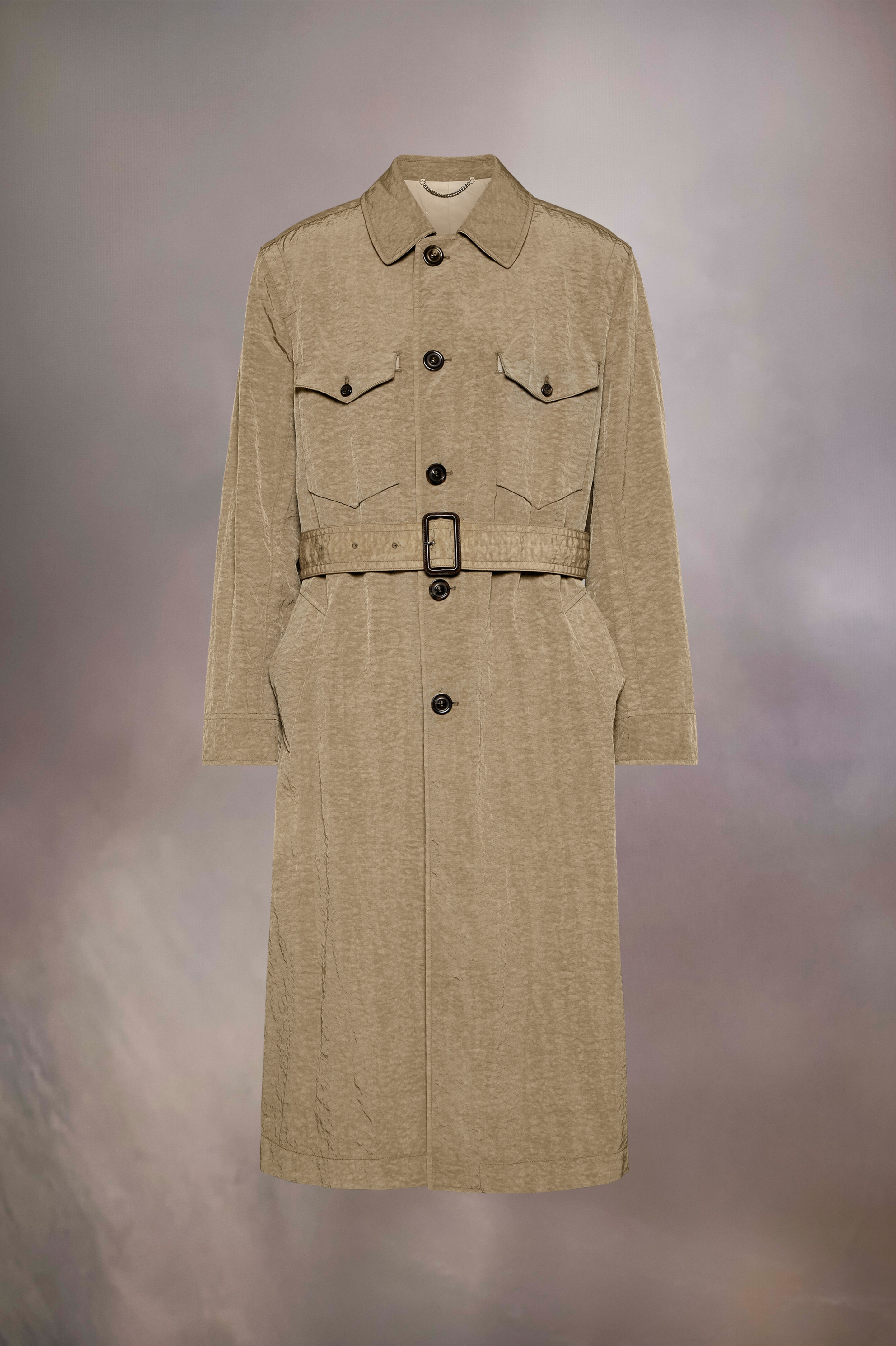 Canvas Trench Coat - 2