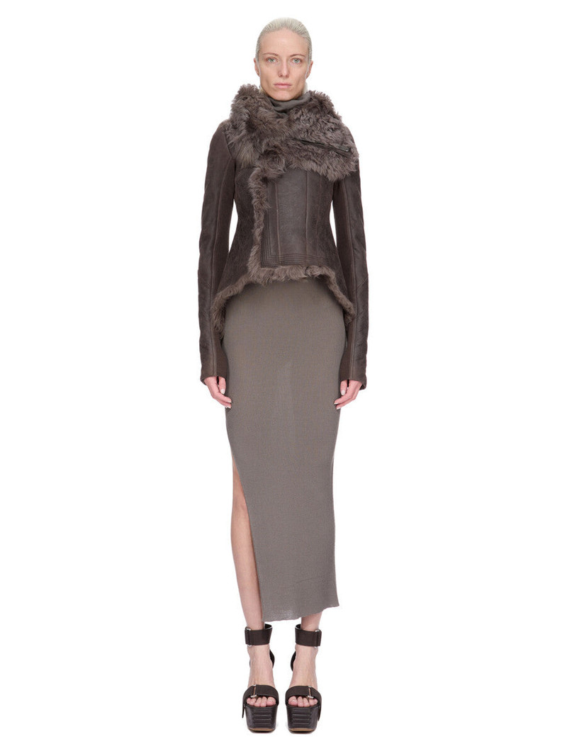 Rick Owens Shearling jacket outlook