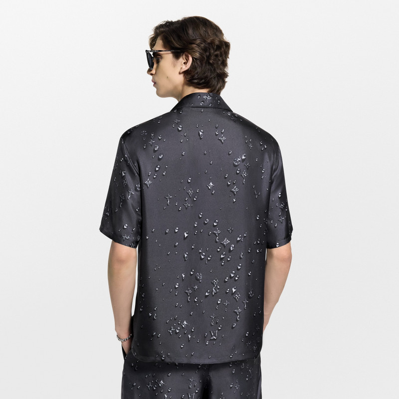 Monogram Short-Sleeved Silk Shirt 4