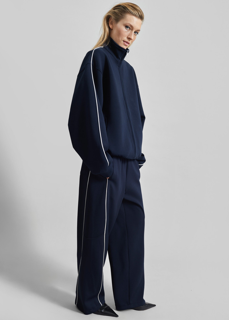 Nayen Zip-Up Jacket - Navy 8
