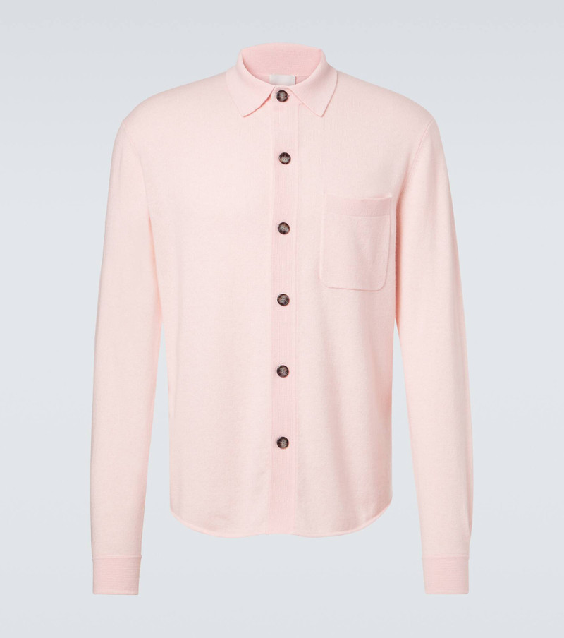 Cotton and cashmere overshirt 1