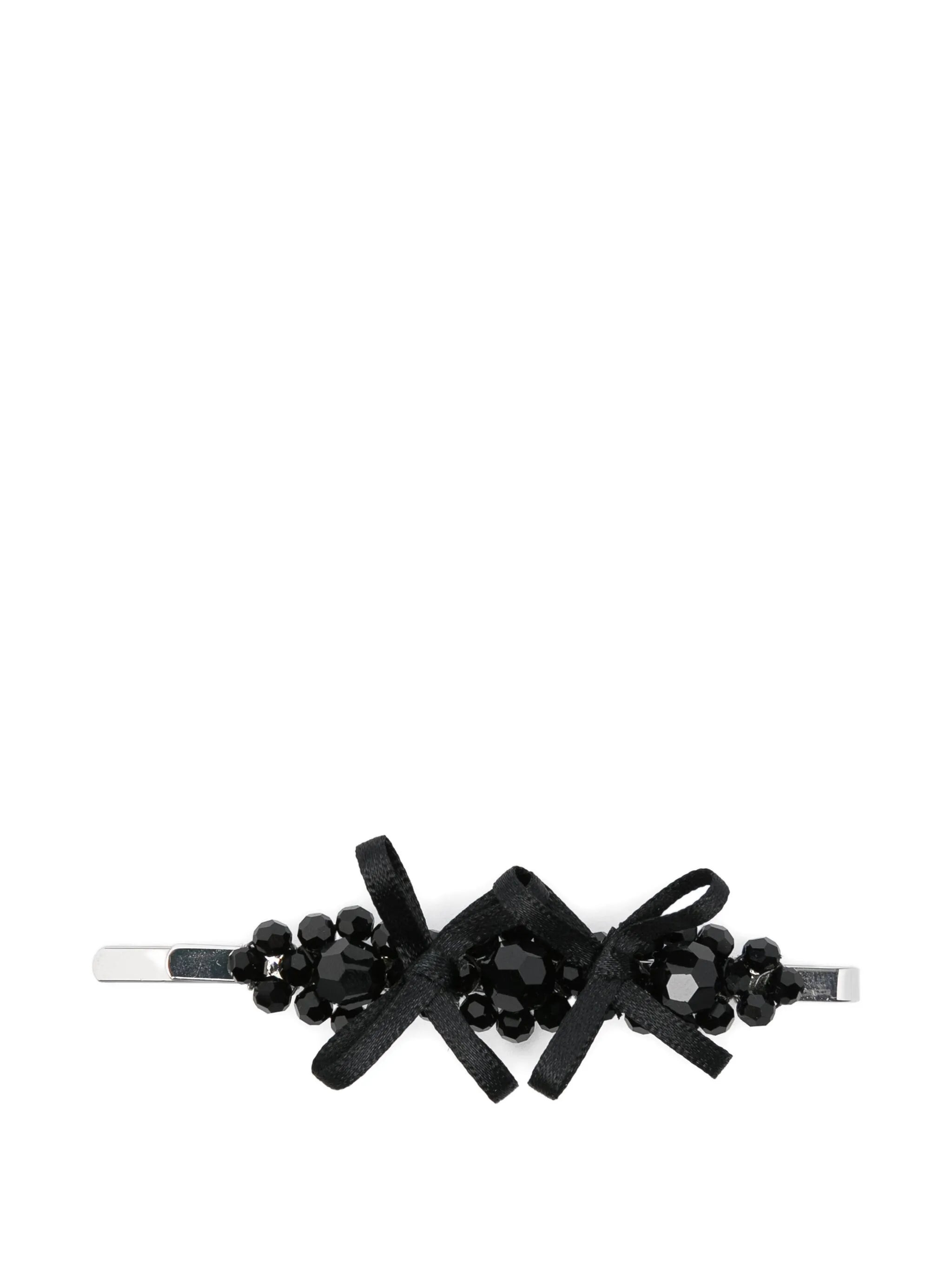 Simone Rocha Crystal-embellished Bow Hair Clip - 1