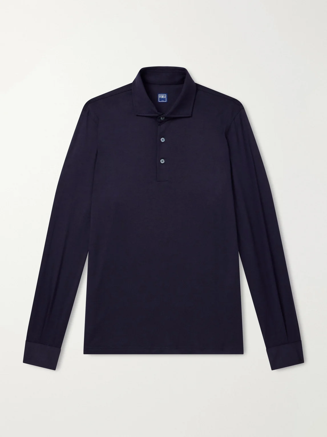 Helium Wool-Jersey Polo Shirt - 1