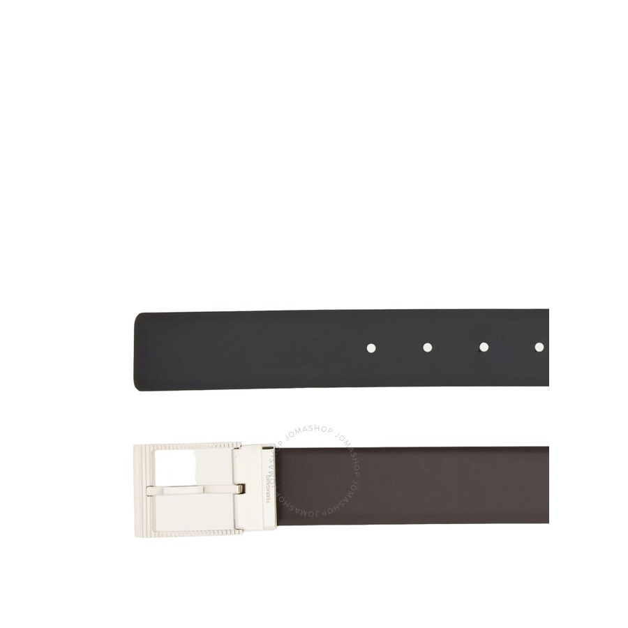 Ferragamo Reversible and Adjustable Leather Belt - 2