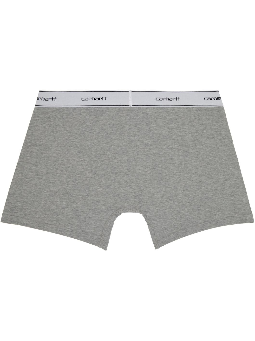 Two-Pack Gray Cotton Boxers - 3
