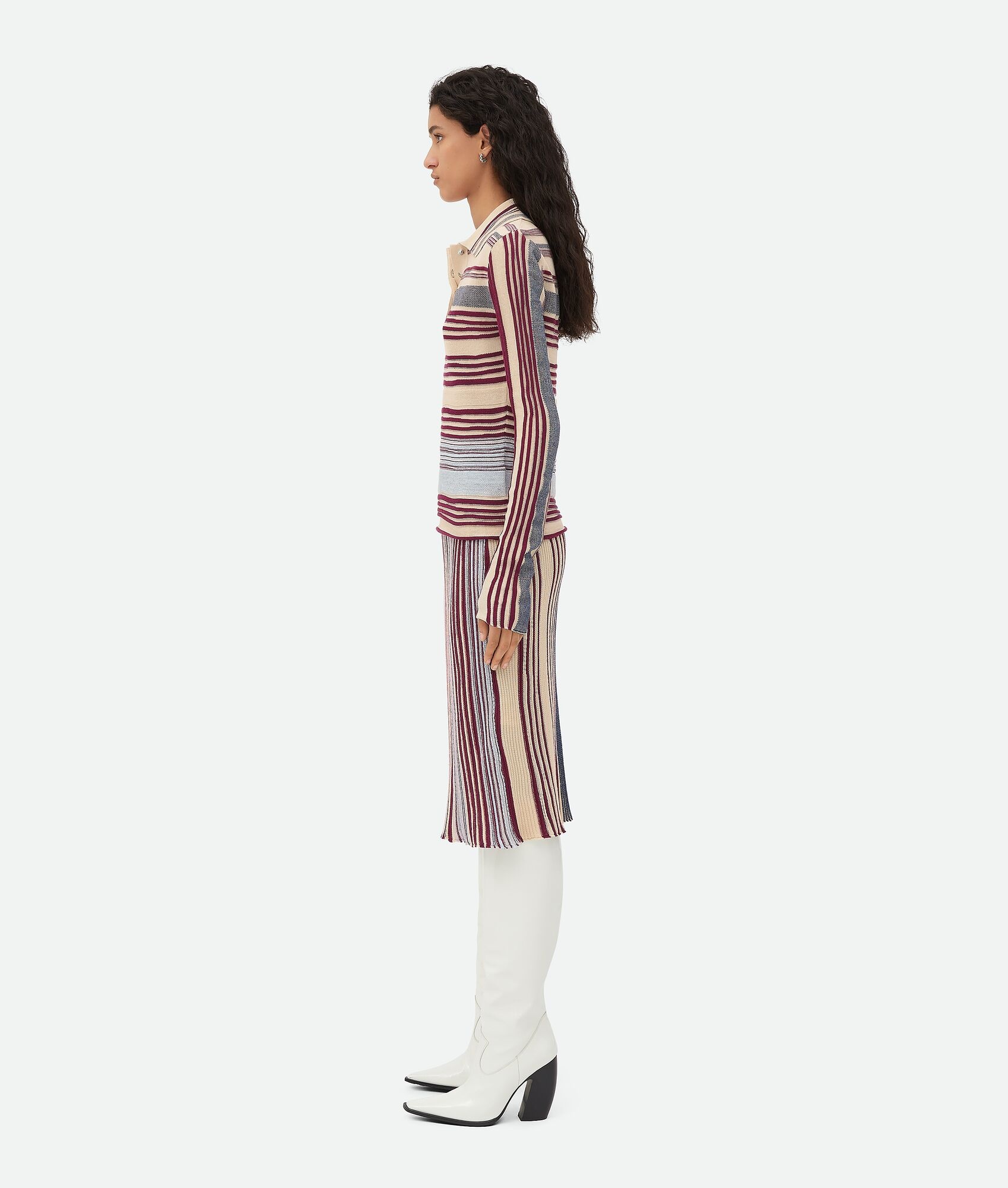 Striped Linen Polo - 2