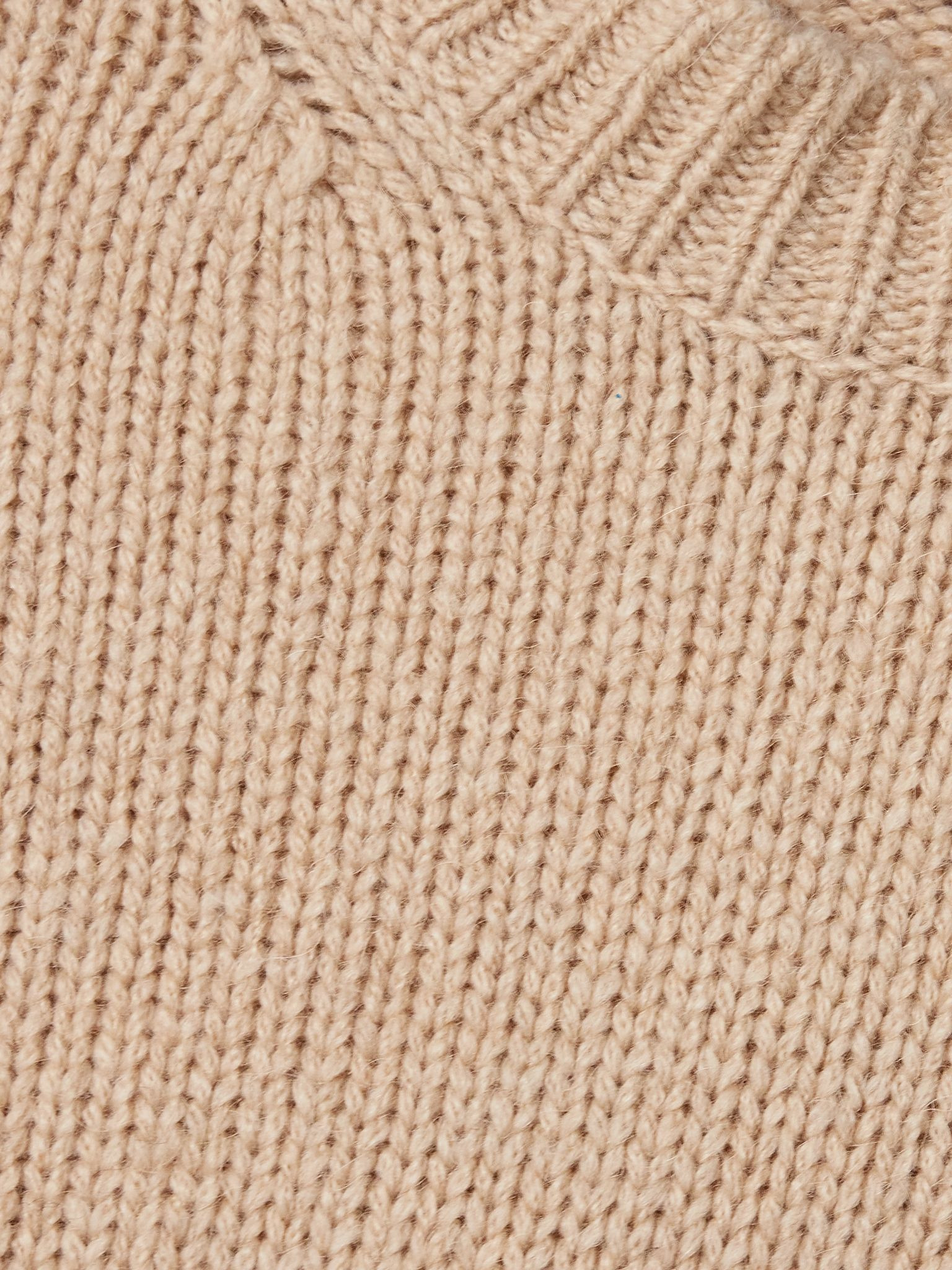 Chassy camel hair sweater Beige - 5