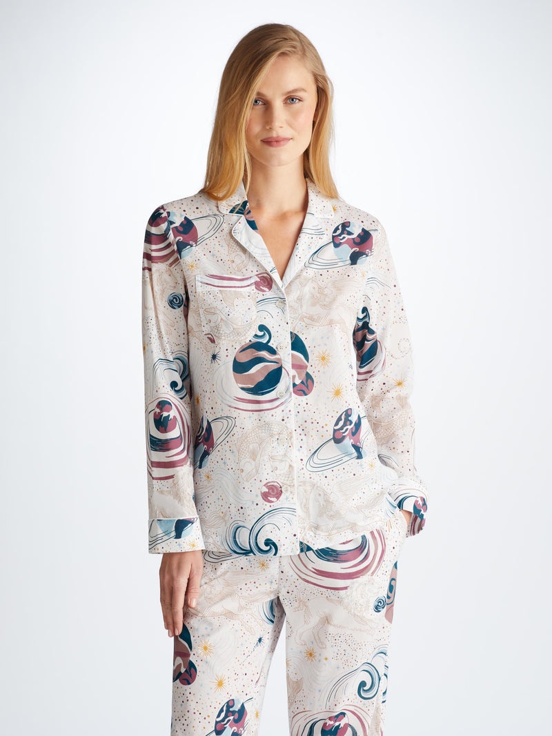 Women's Pyjamas Ledbury 76 Cotton Batiste White - 2