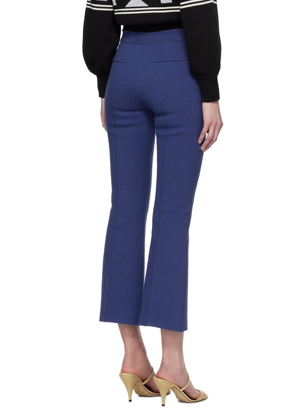 Blue Kick Trousers - 3