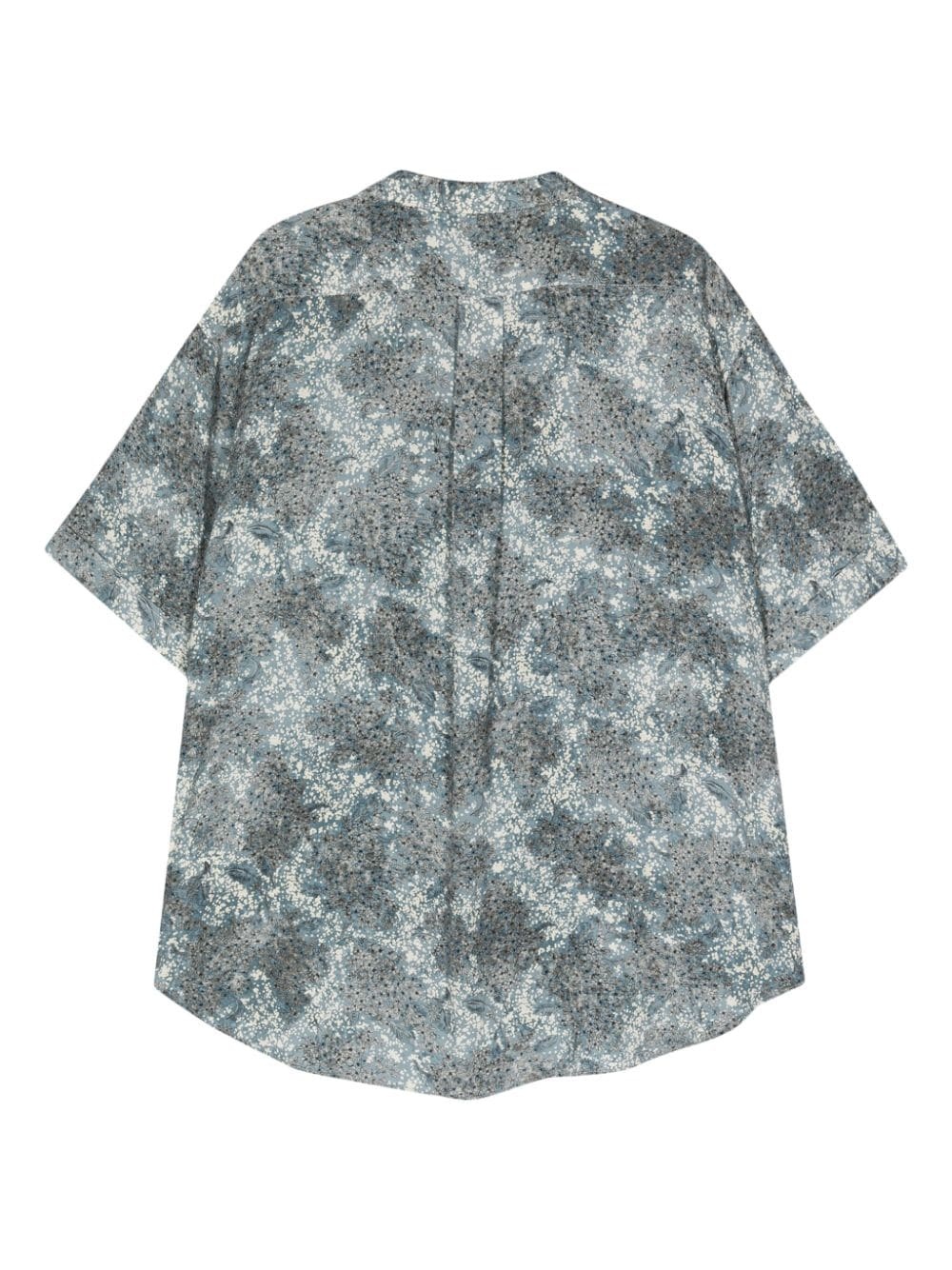 floral-print shirt - 2
