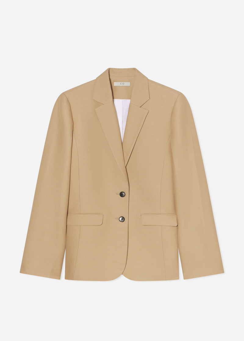 Structured Single-Breasted Blazer 1