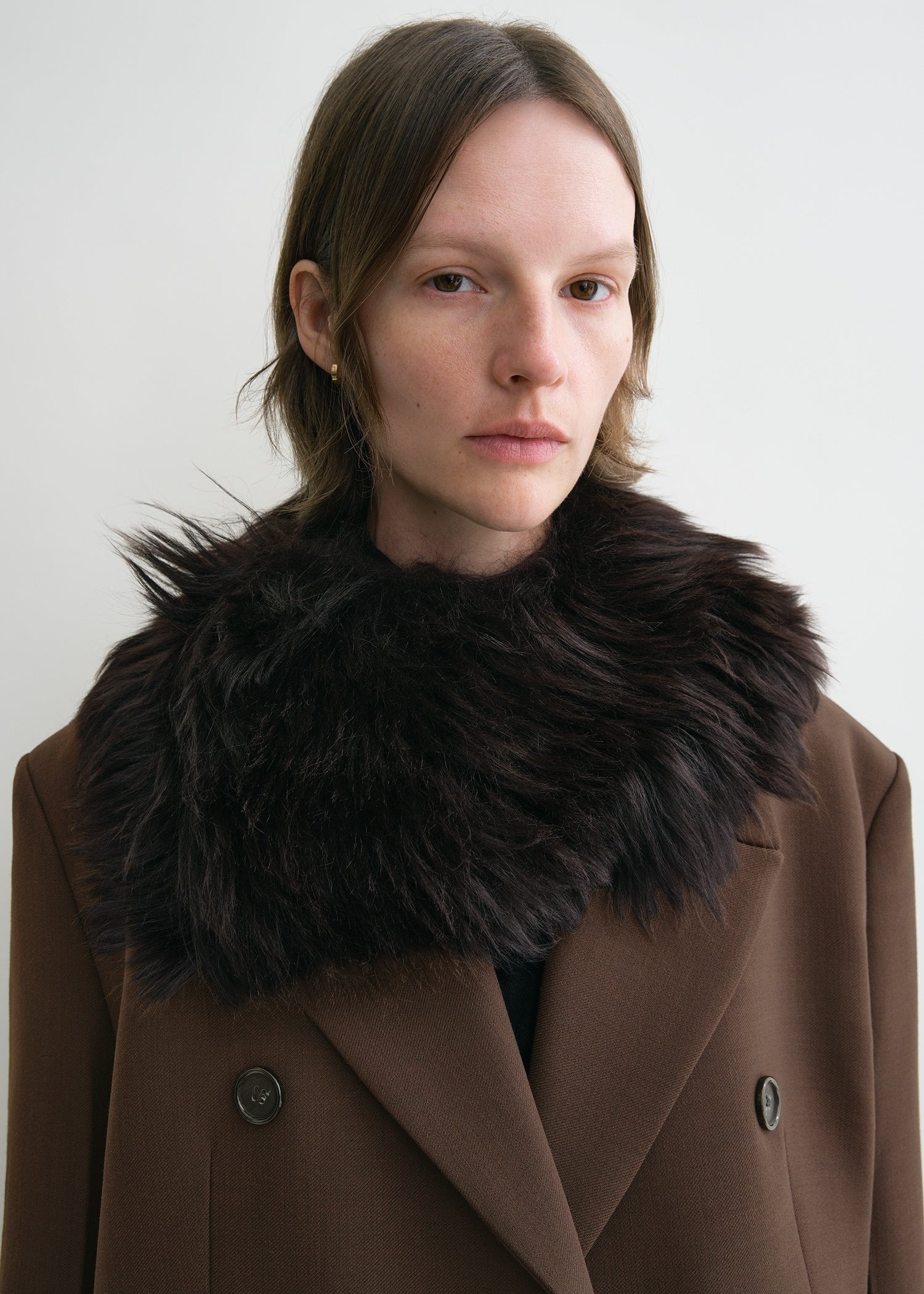 Silky shearling collar bark - 2