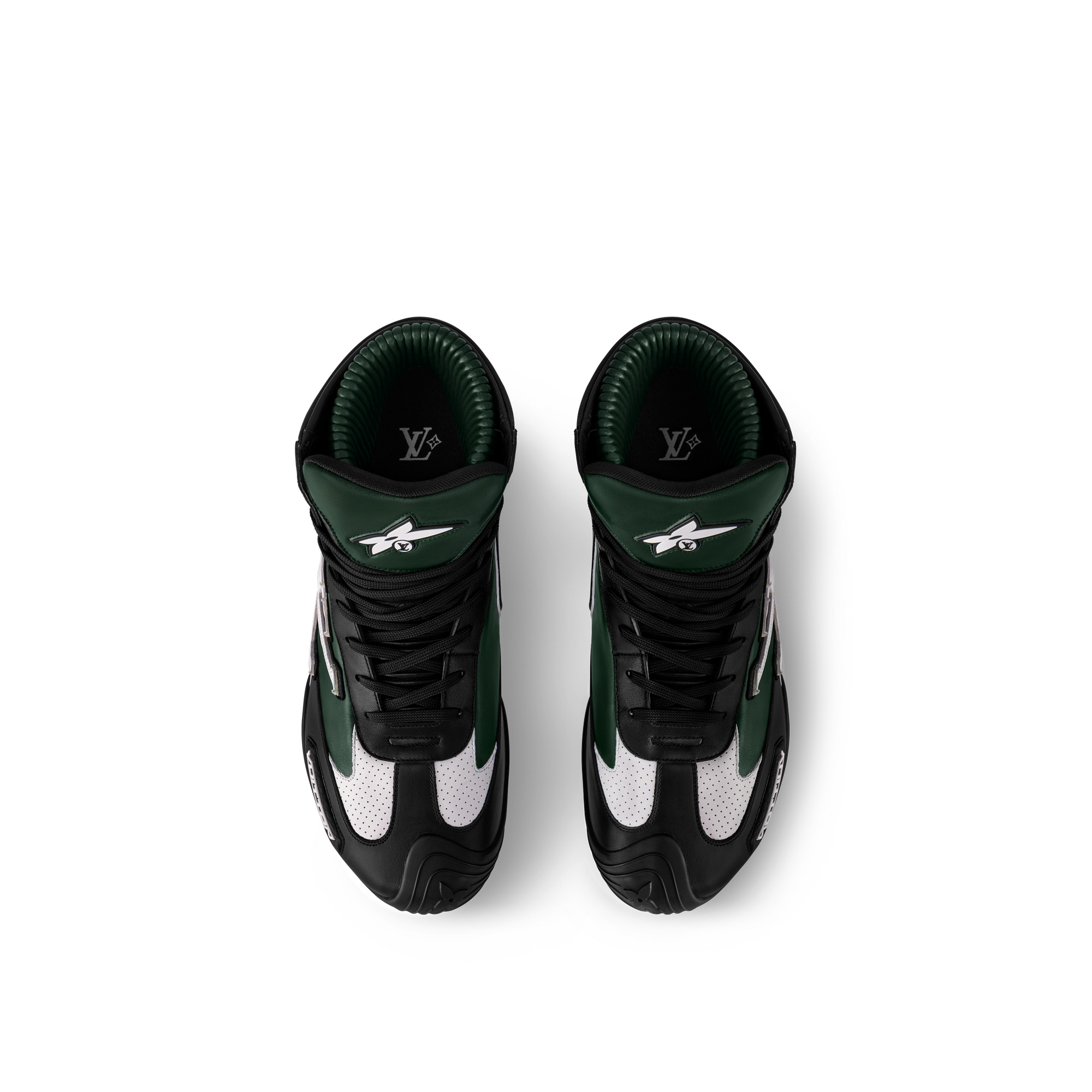 Louis Vuitton LV Footprint Racing High Top Sneaker | REVERSIBLE