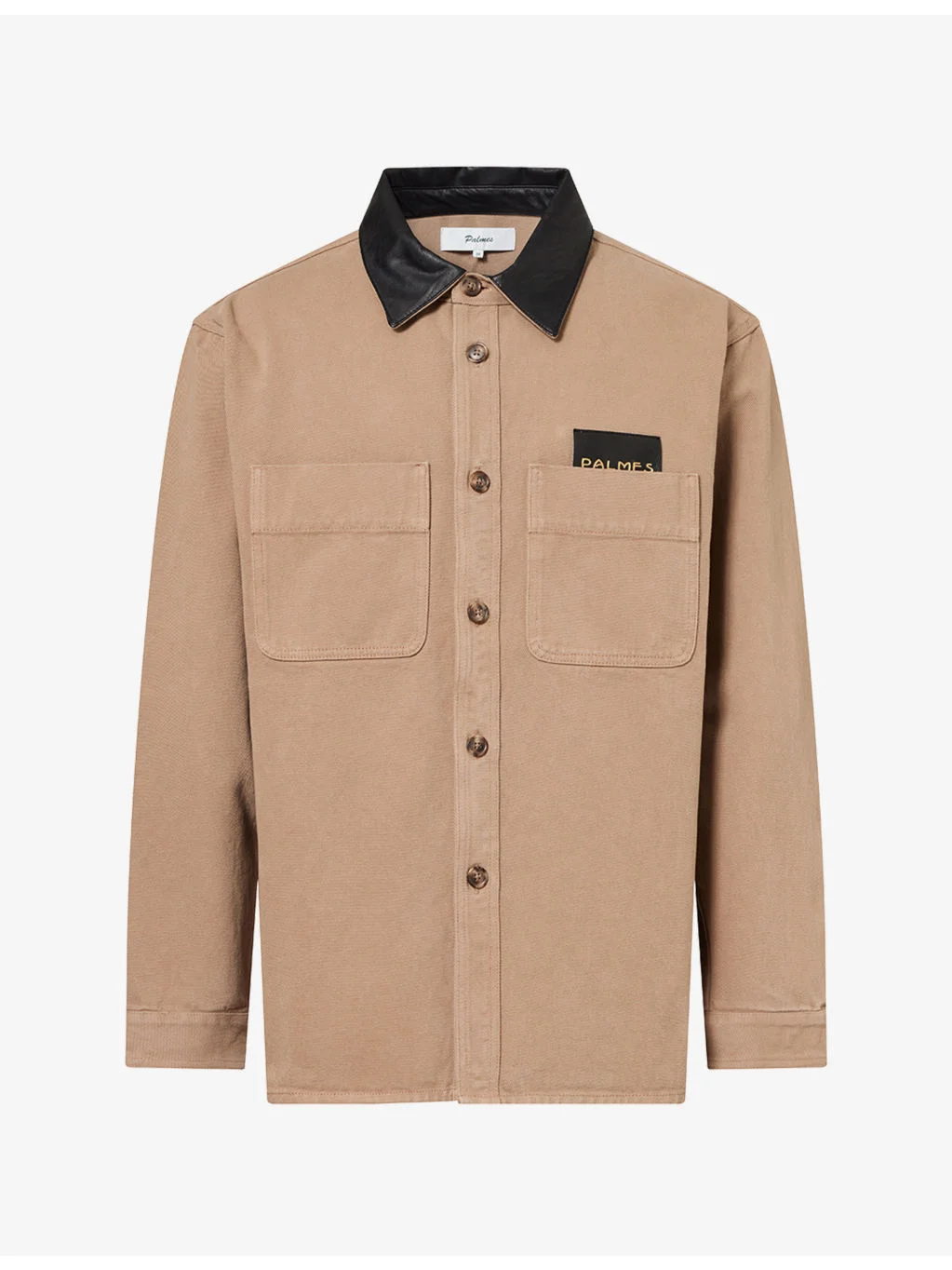 Patch-Pocket Logo Cotton Jacket - 1