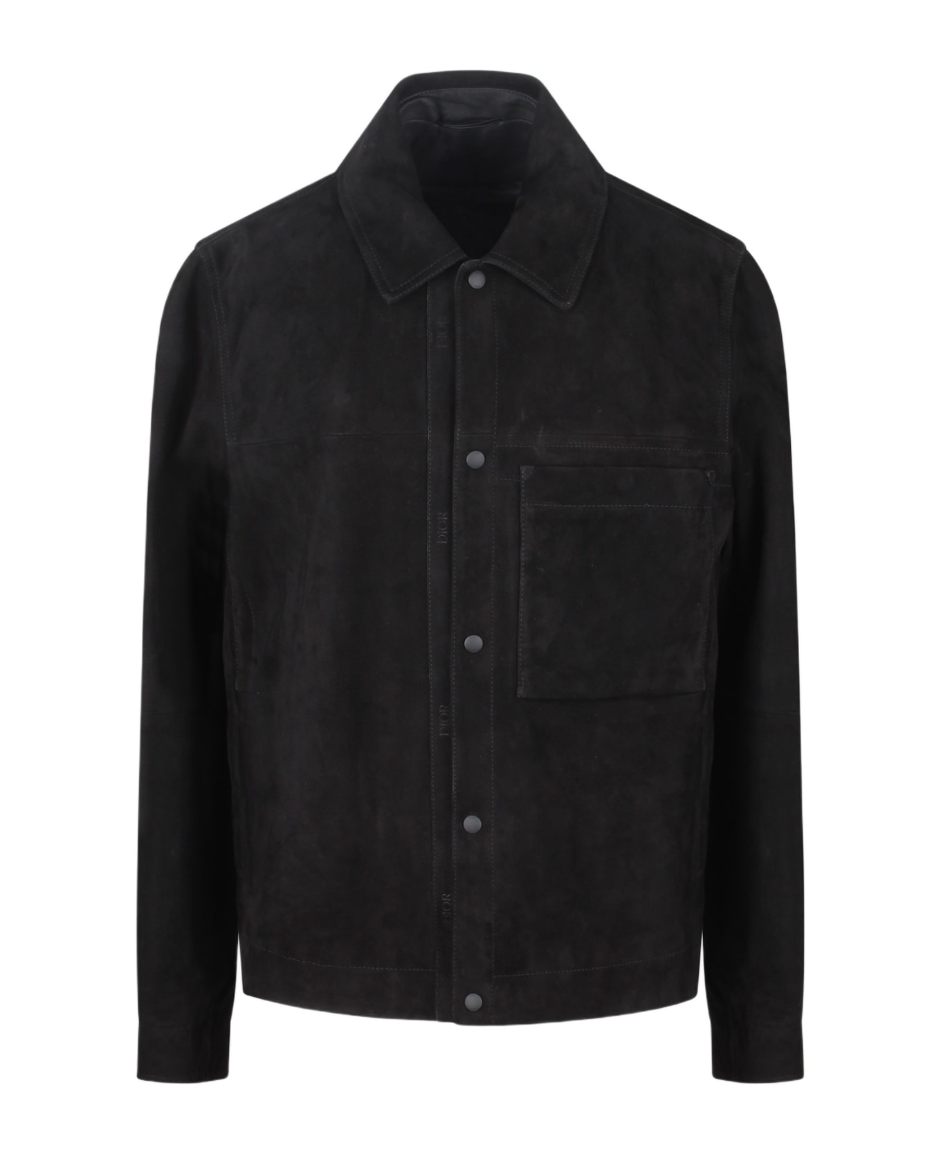 Suede Shirt Jacket - 1