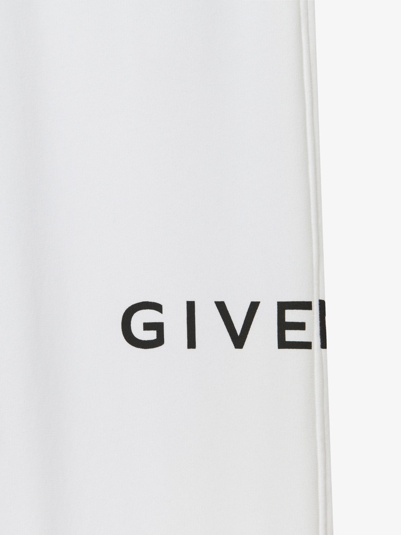 GIVENCHY ARCHETYPE SLIM FIT JOGGER PANTS IN FLEECE 5