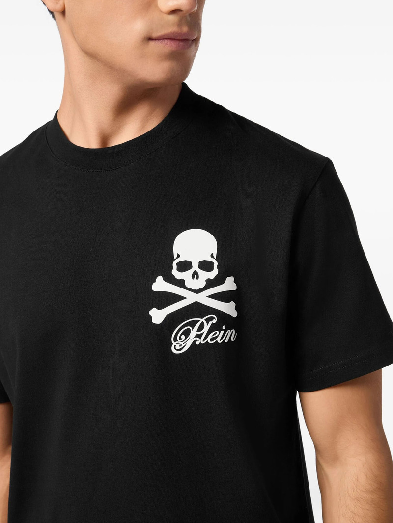 Philipp Plein Skull Bones-print T-shirt 4