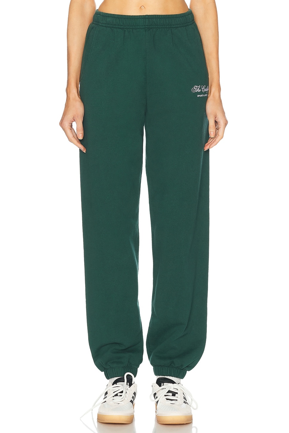 X Hotel Carlyle Script Embroidered Sweatpant - 1