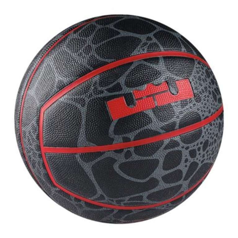 Nike LeBron XII Playground Ball Size 7 'Black Red' BB0534-066 - 3
