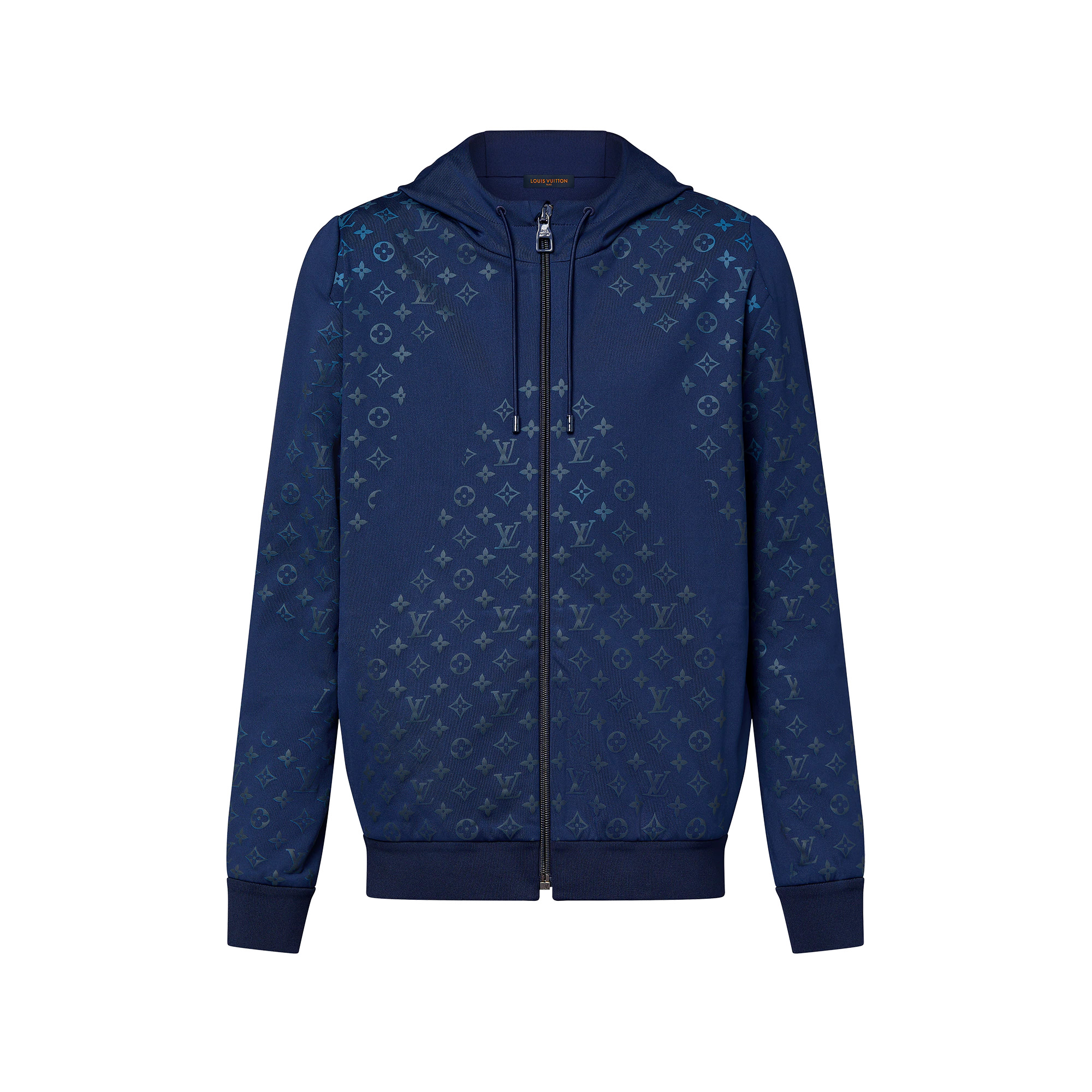 Monogram Technical Zip Through Hoodie - 1