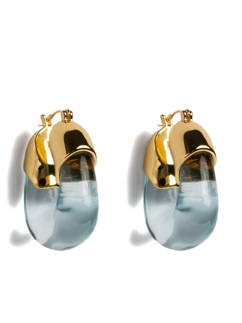 LIZZIE FORTUNATO Organic hoop earrings outlook