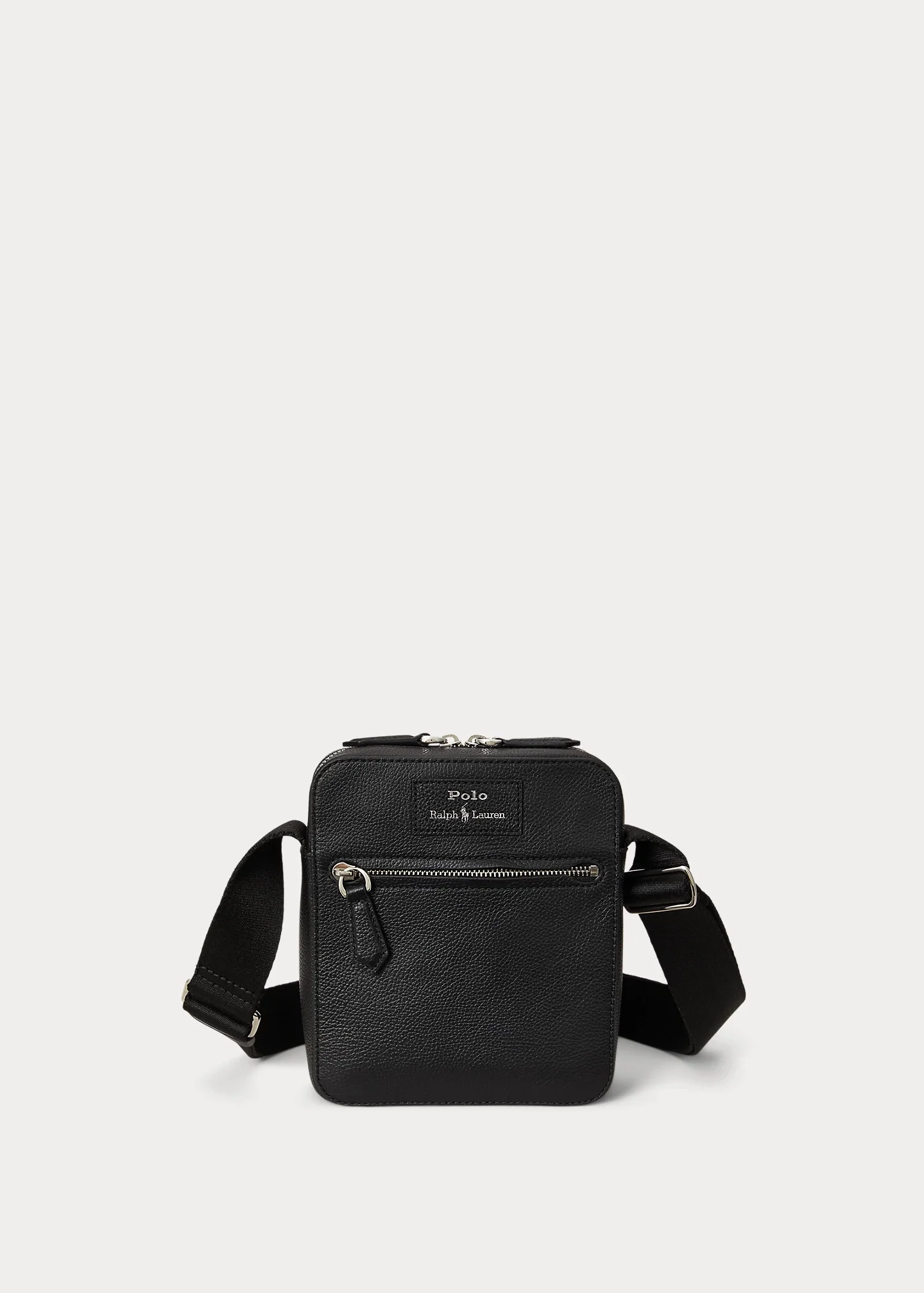 Pebbled Leather Crossbody Bag - 1