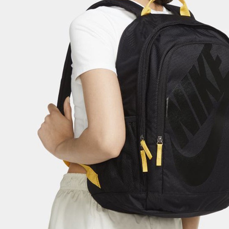 Nike Hayward Backpack 'Black Yellow' CK0953-011 - 4