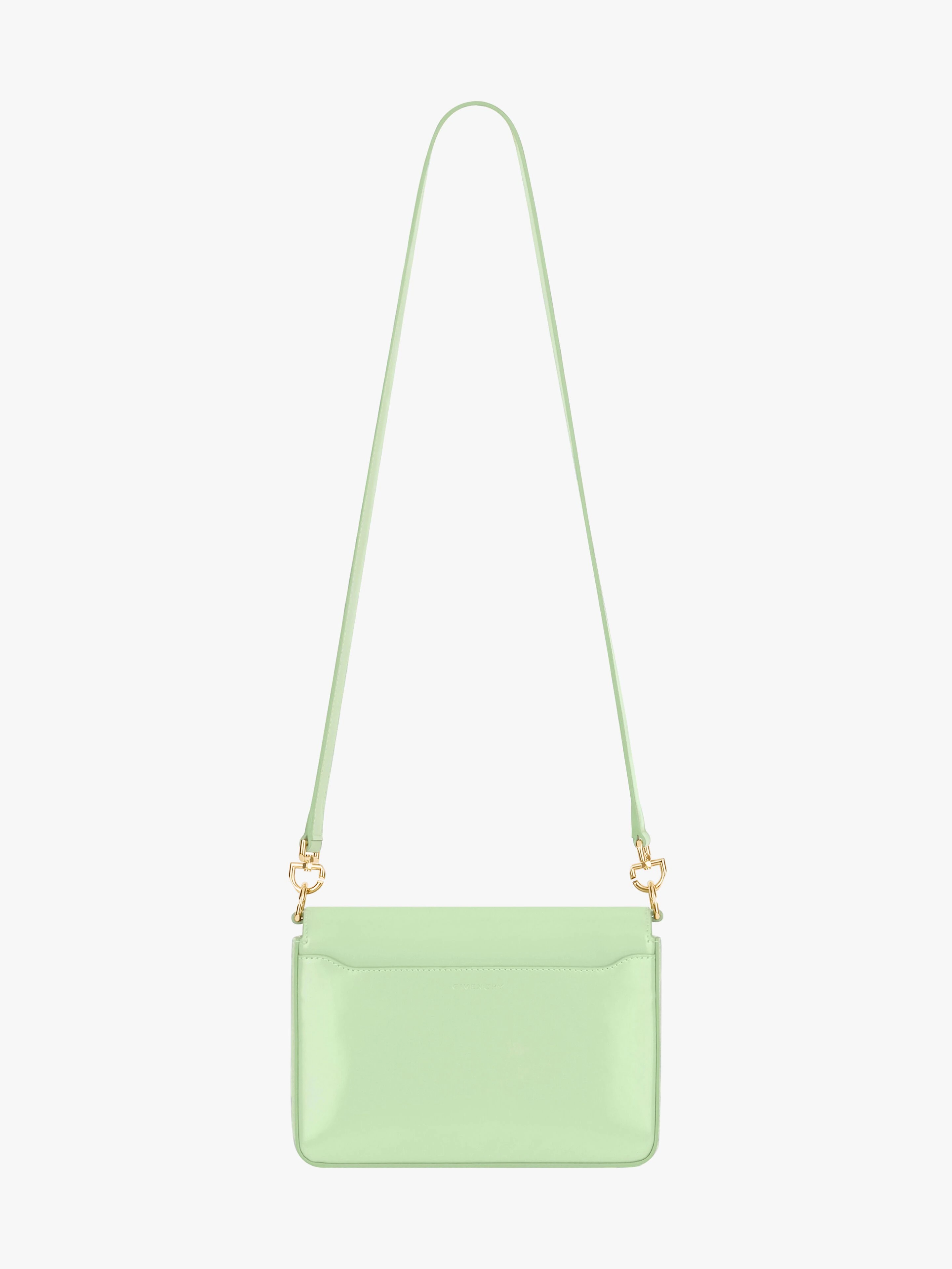 MEDIUM 4G BAG IN SHINY LEATHER WITH CHAIN - 4