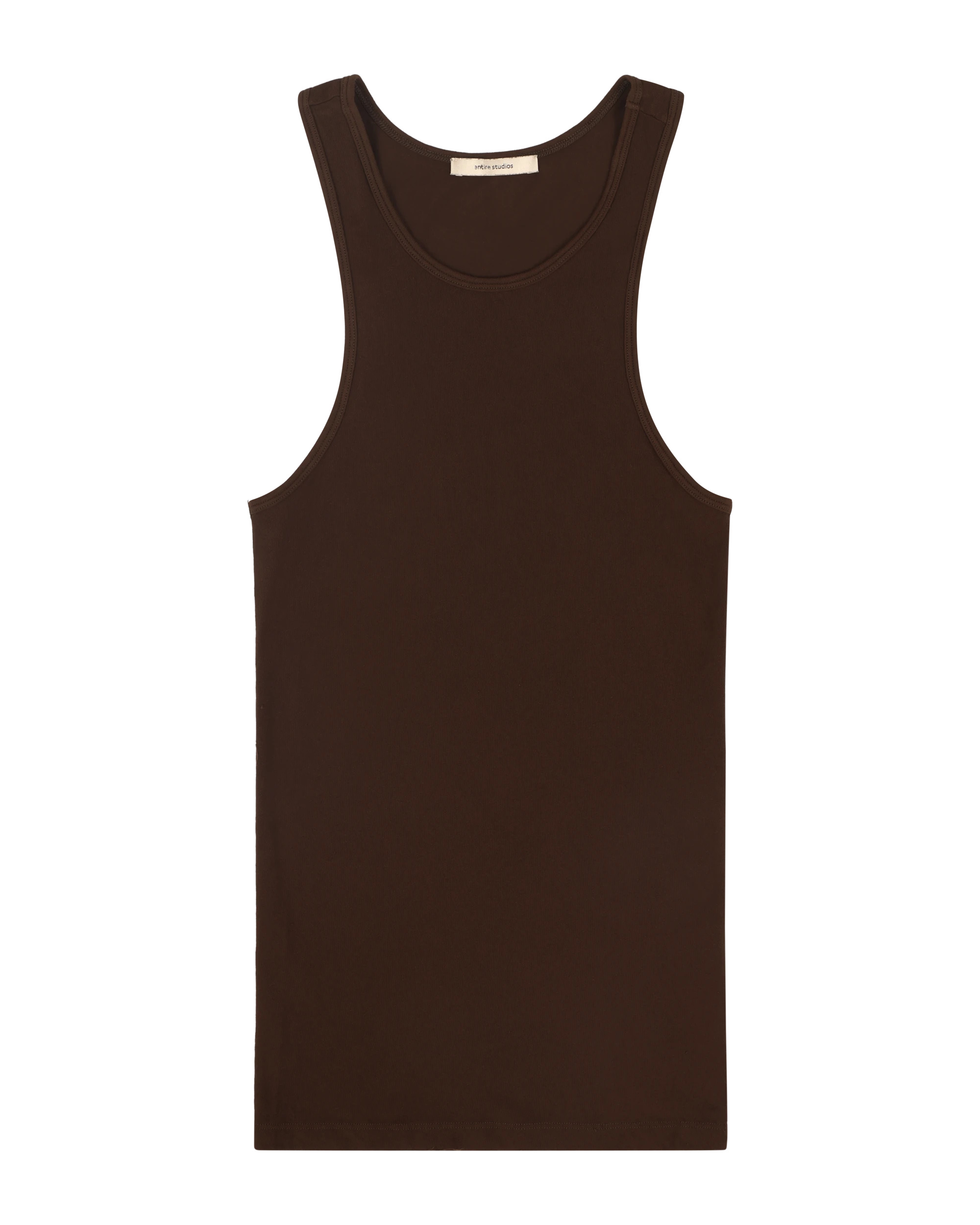 MUSCLE TANK TOP BRUNETTE - 5
