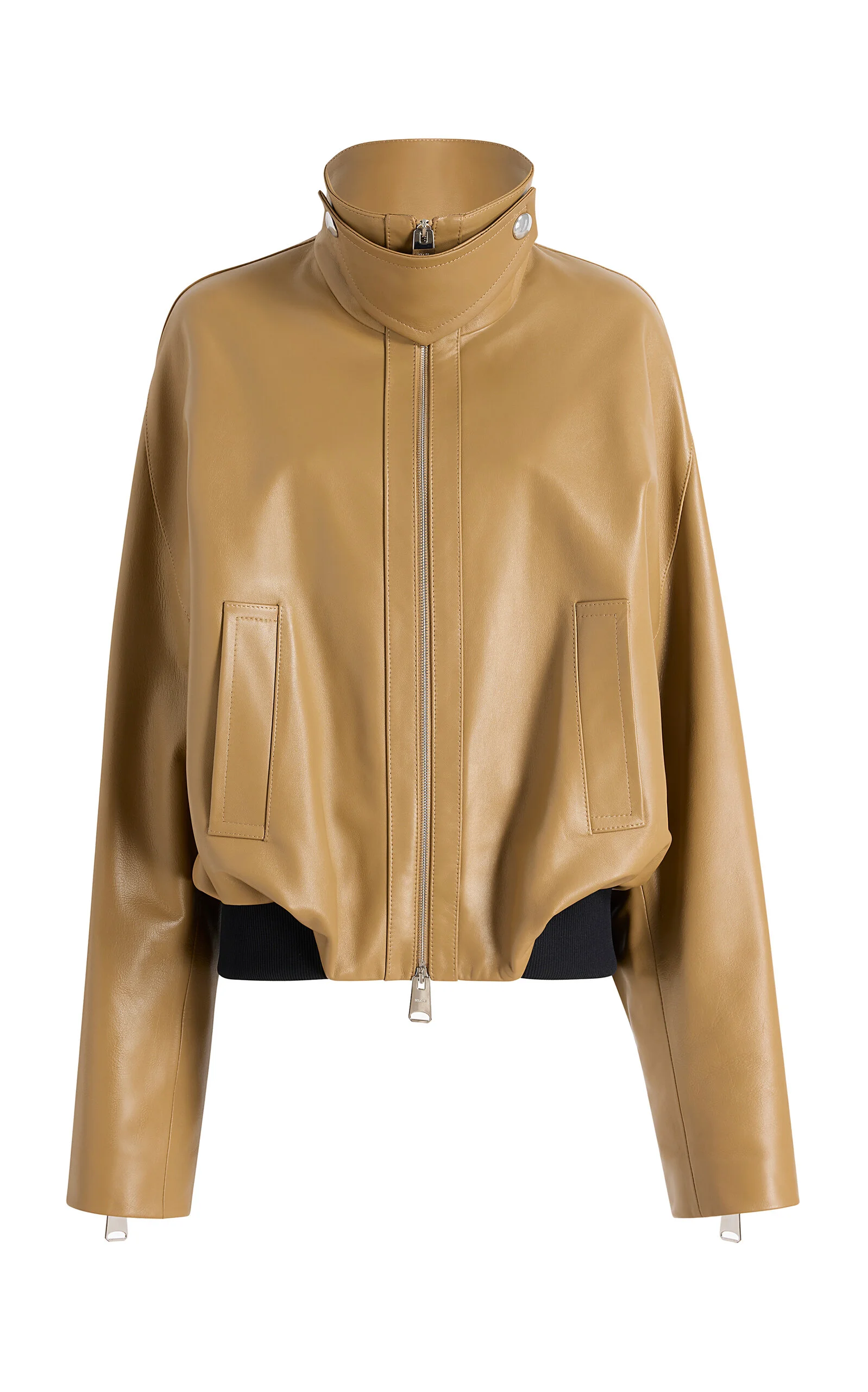 Hamett Plonge Leather Jacket yellow - 1