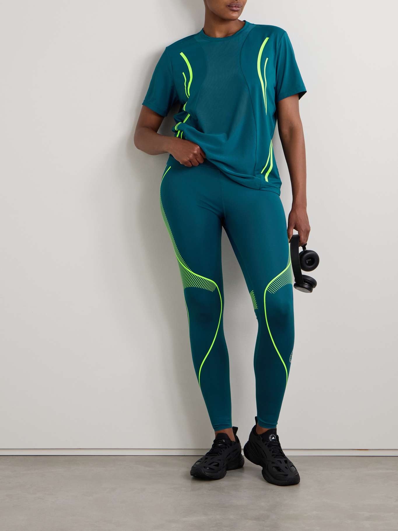 TruePace printed stretch recycled leggings - 2