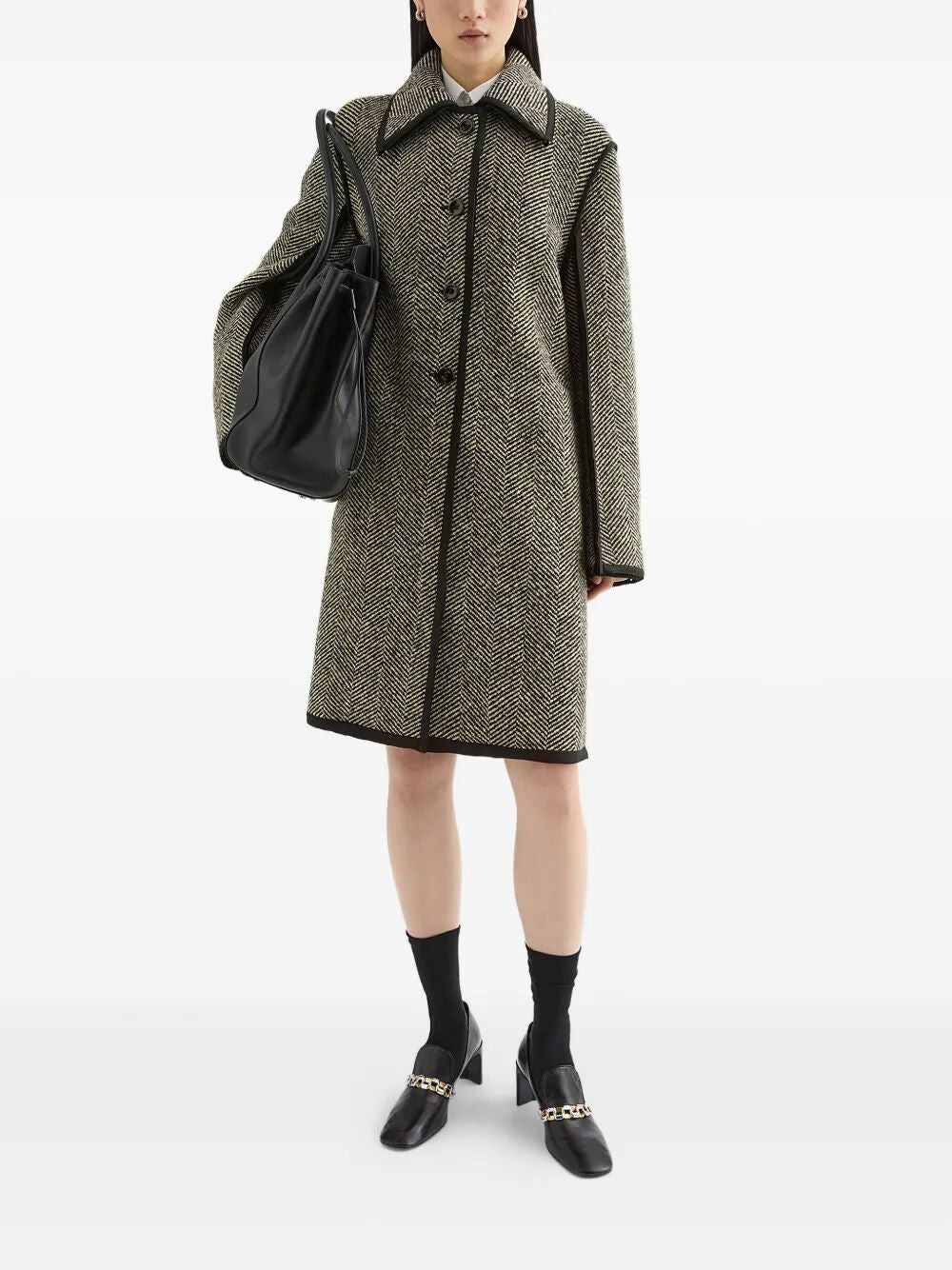 Jil Sander Women "65 W Trim" Coat - 5