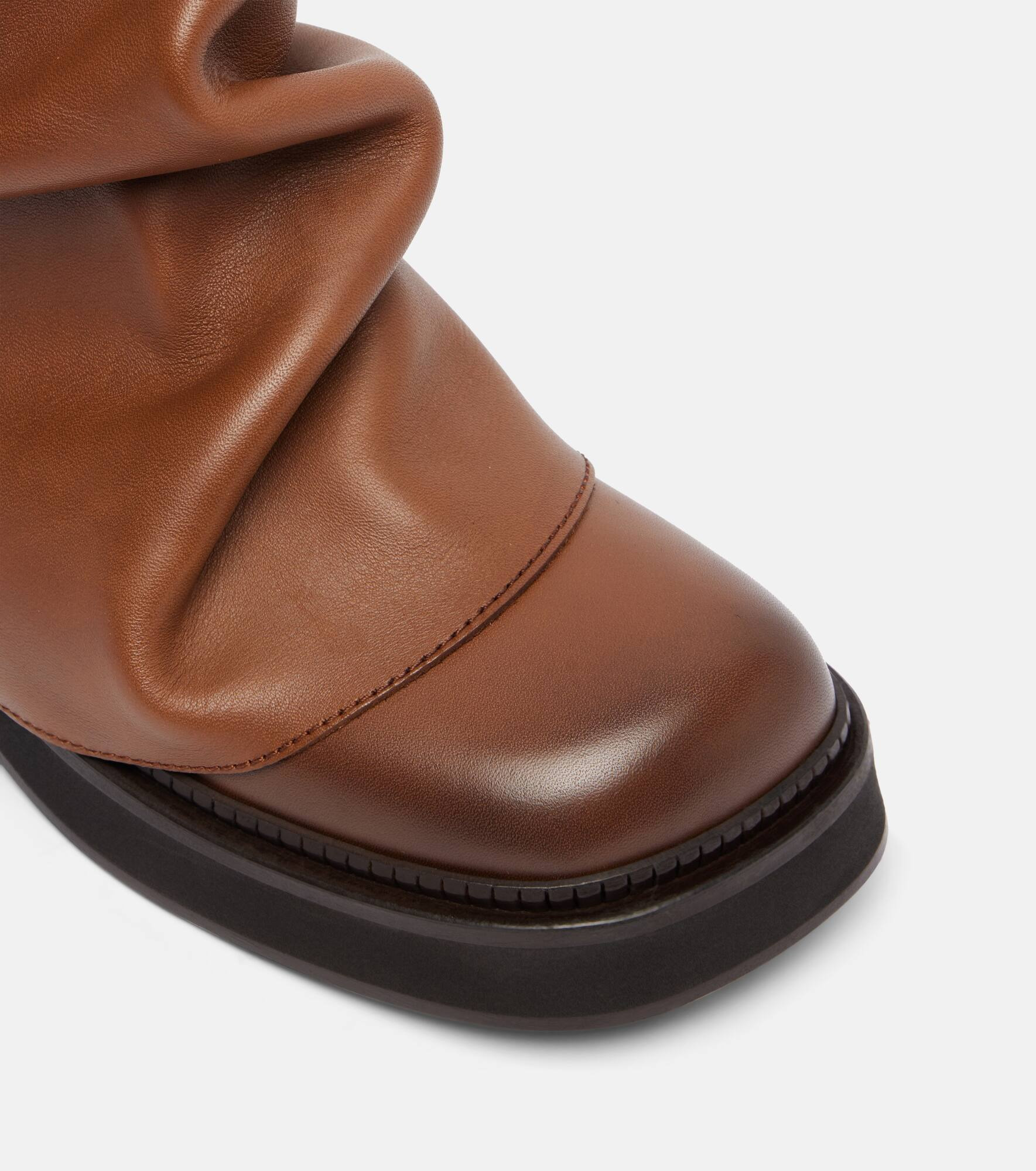 Mini Robin leather combat boots - 5