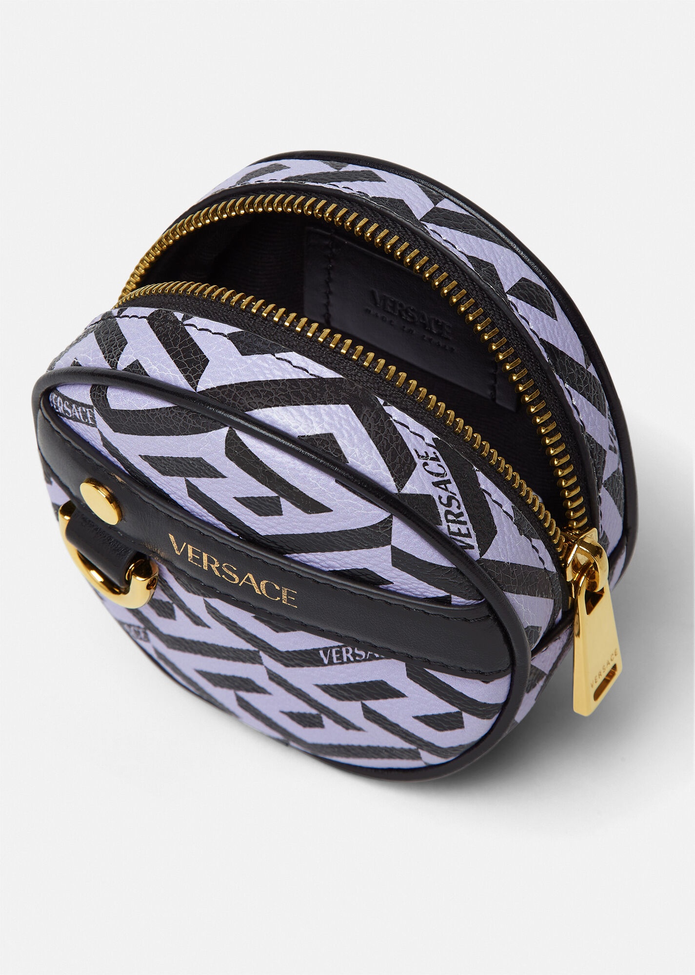 La Greca Signature Modular Round Pouch - 3