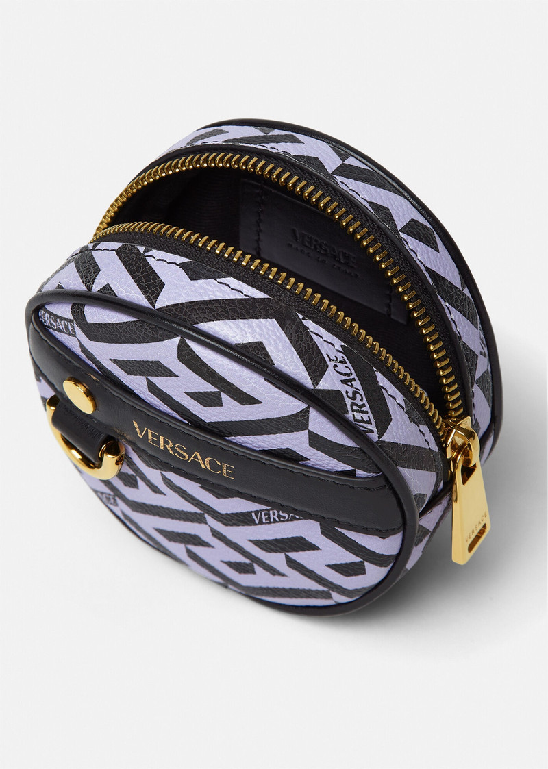 La Greca Signature Modular Round Pouch 3