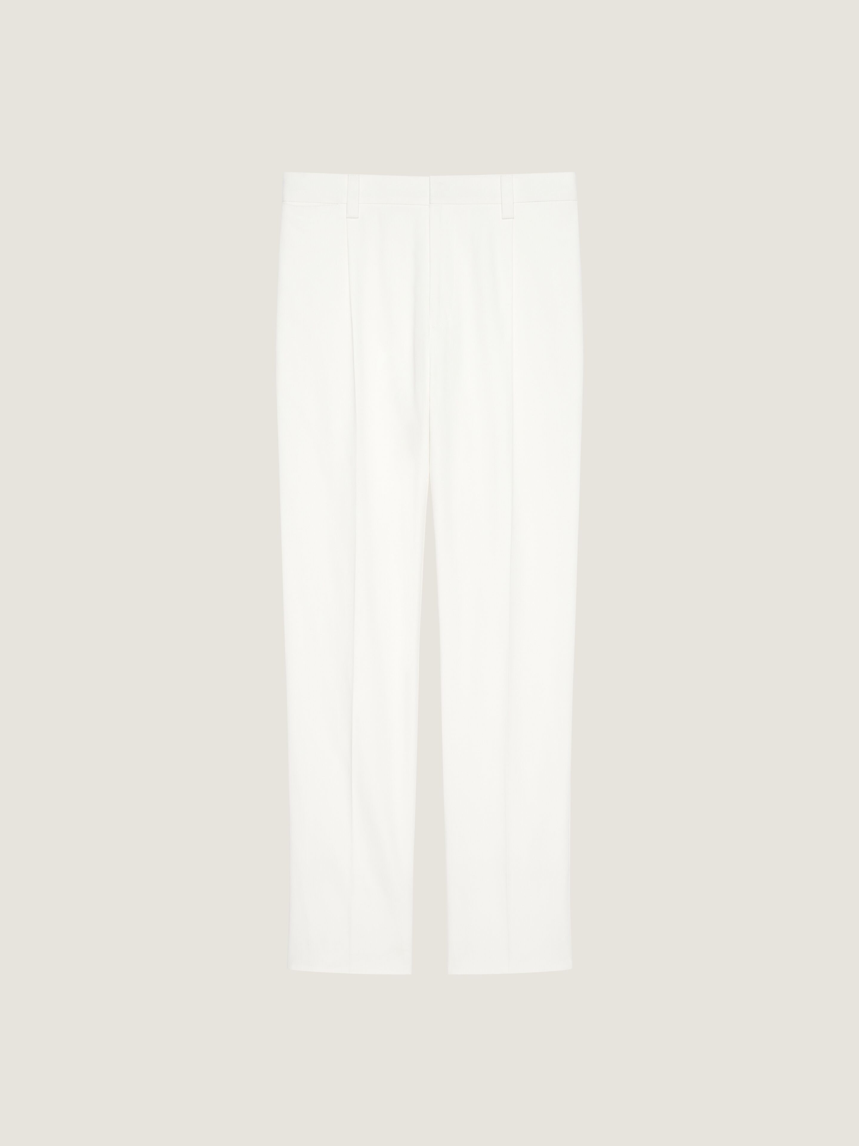 TAILORED PANTS IN COTTON - 1
