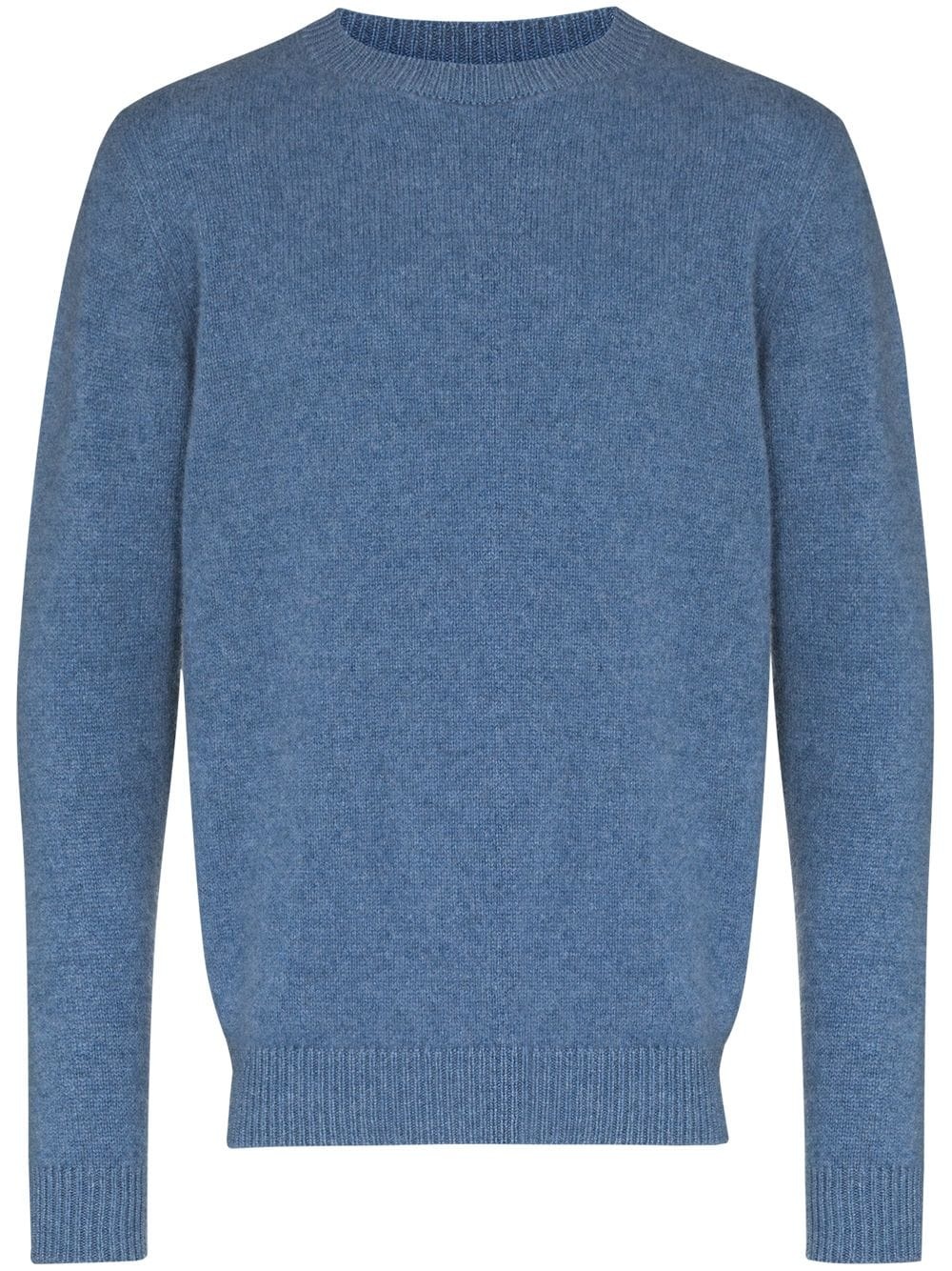 crew-neck cashmere jumper - 1