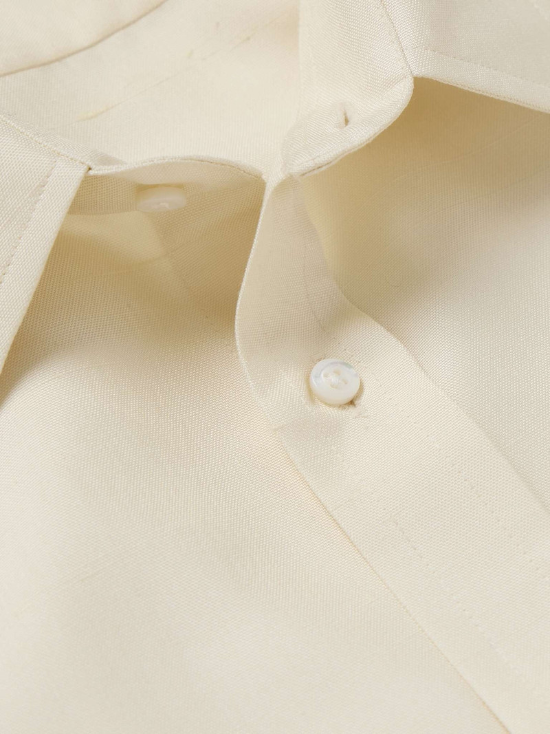 Harrison Silk-Shantung Shirt 5