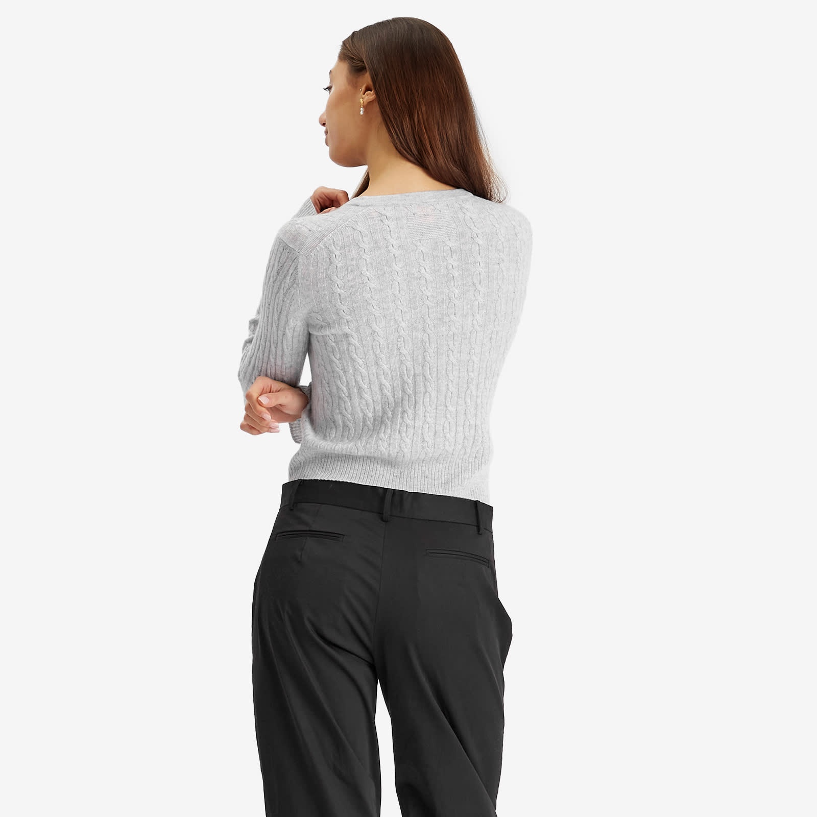 GUEST IN RESIDENCE Jane Cable Cardigan in Cashmere - 3