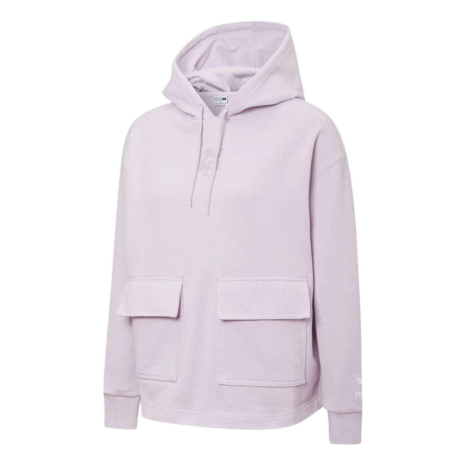 (WMNS) PUMA Pocket Hoodie 'Purple' 536094-17 - 1